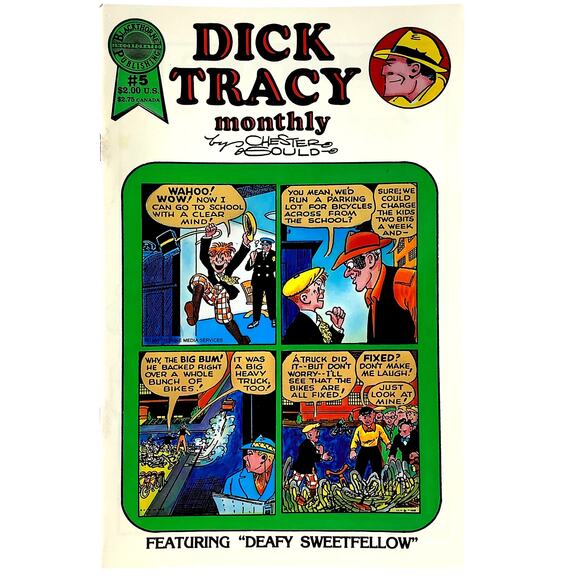 Dick Tracy Monthly #5, 1940 Reprints, SEP 1986, Blackthorne Comics, NM 9.4 - Picture 2 of 5
